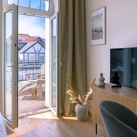 רוסטוק Kapitaenshaus Friedrich Franz - Premium Apartments 200 Meter Vom Strand Und Alten Strom מראה חיצוני תמונה