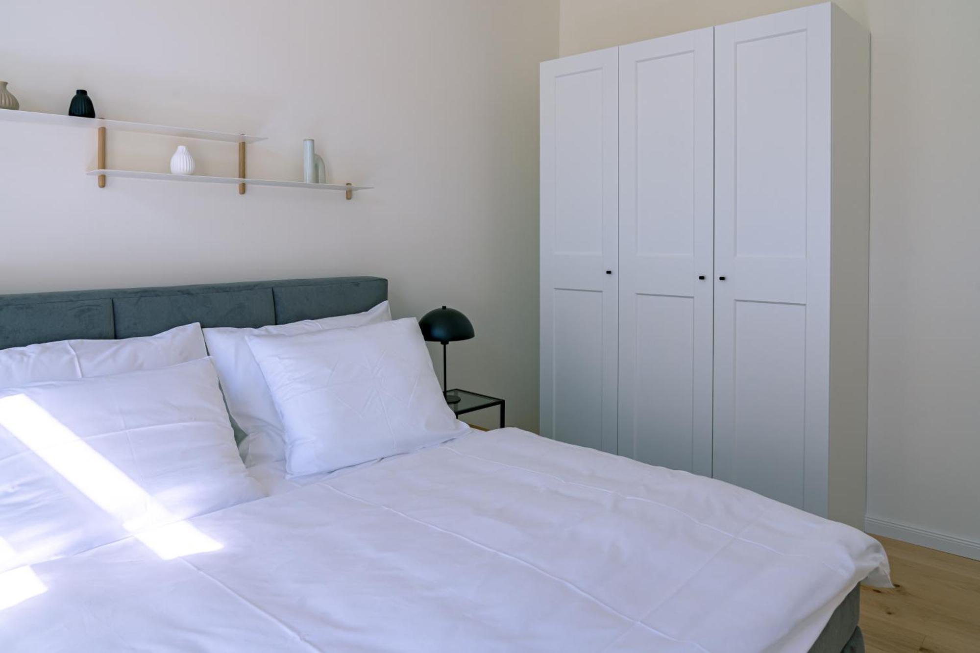 רוסטוק Kapitaenshaus Friedrich Franz - Premium Apartments 200 Meter Vom Strand Und Alten Strom חדר תמונה