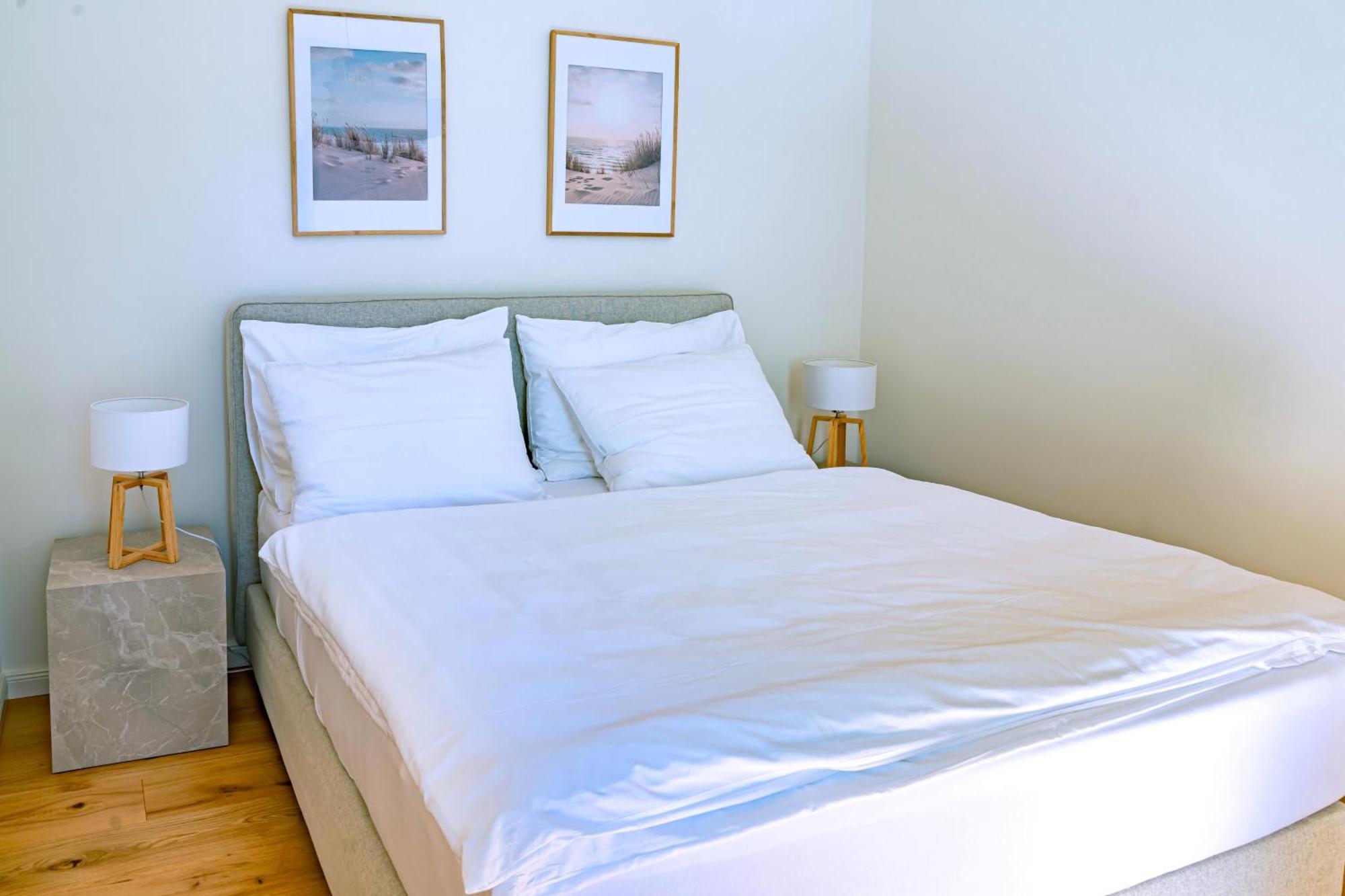 רוסטוק Kapitaenshaus Friedrich Franz - Premium Apartments 200 Meter Vom Strand Und Alten Strom חדר תמונה