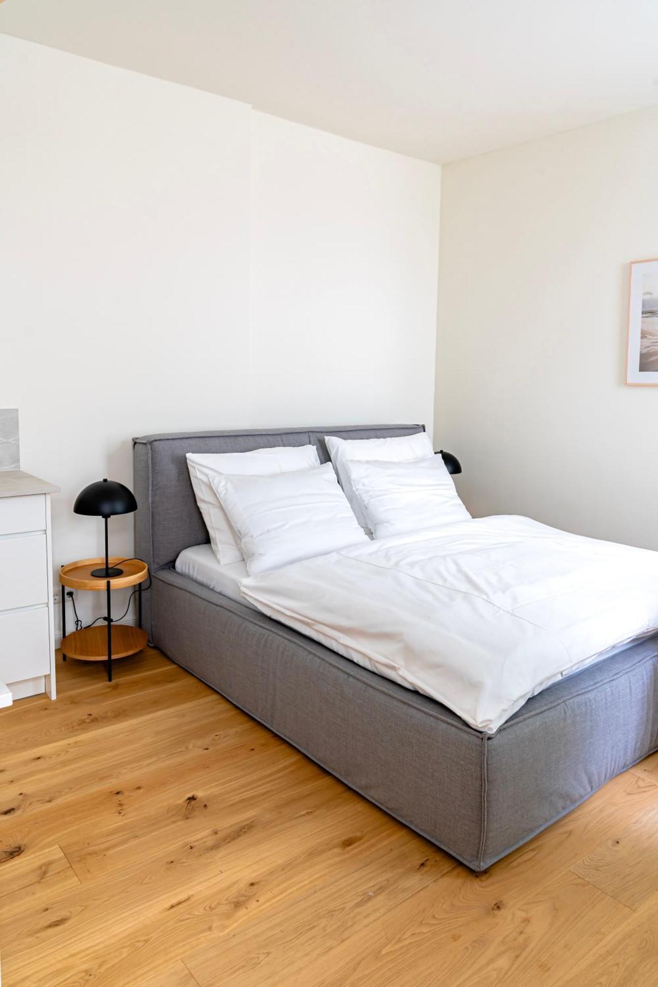 רוסטוק Kapitaenshaus Friedrich Franz - Premium Apartments 200 Meter Vom Strand Und Alten Strom חדר תמונה
