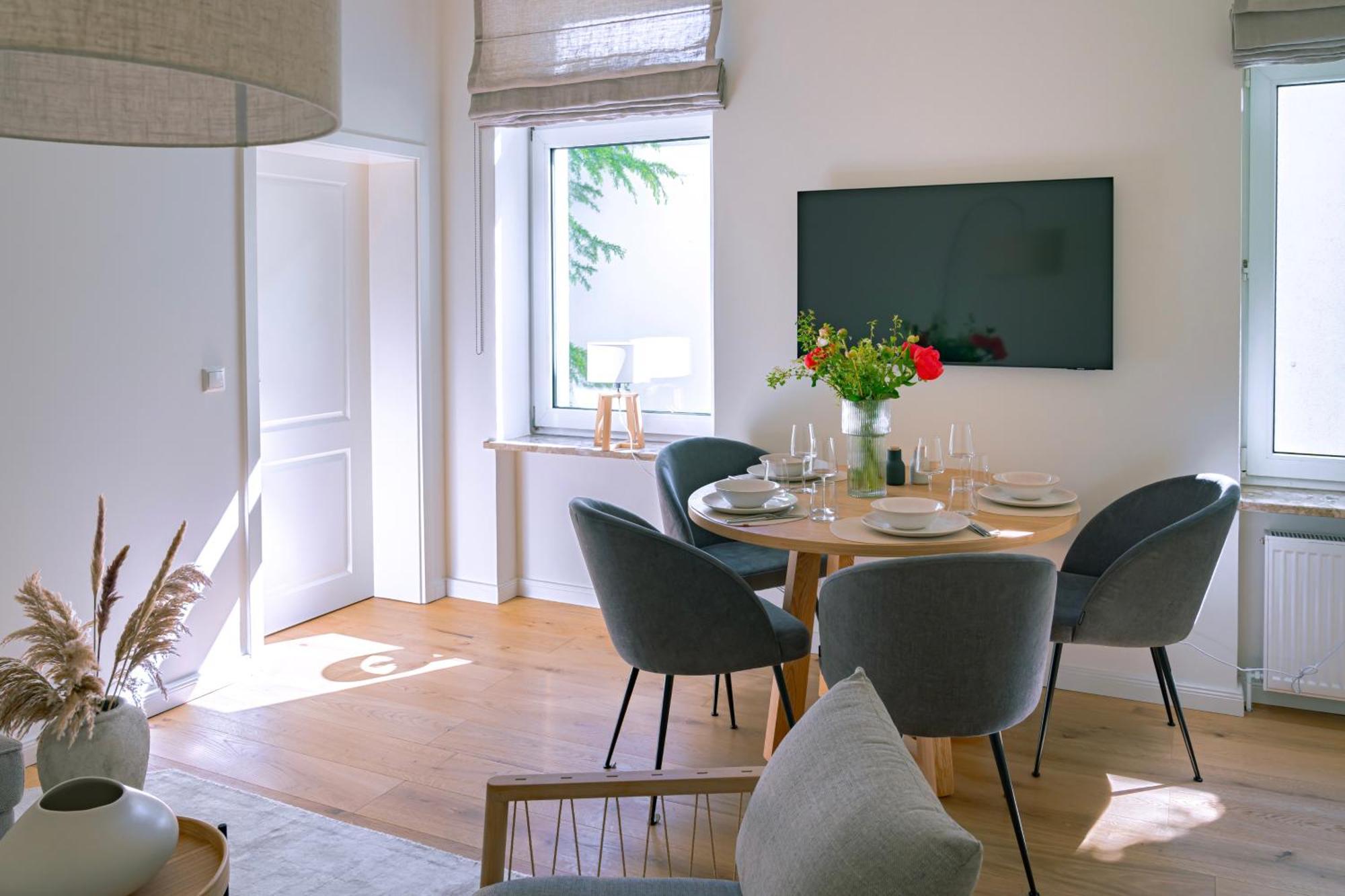 רוסטוק Kapitaenshaus Friedrich Franz - Premium Apartments 200 Meter Vom Strand Und Alten Strom חדר תמונה