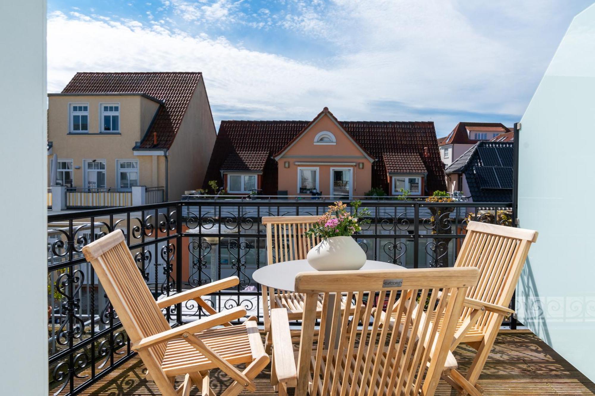 רוסטוק Kapitaenshaus Friedrich Franz - Premium Apartments 200 Meter Vom Strand Und Alten Strom חדר תמונה